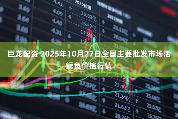 巨龙配资 2025年10月27日全国主要批发市场活鳜鱼价格行情